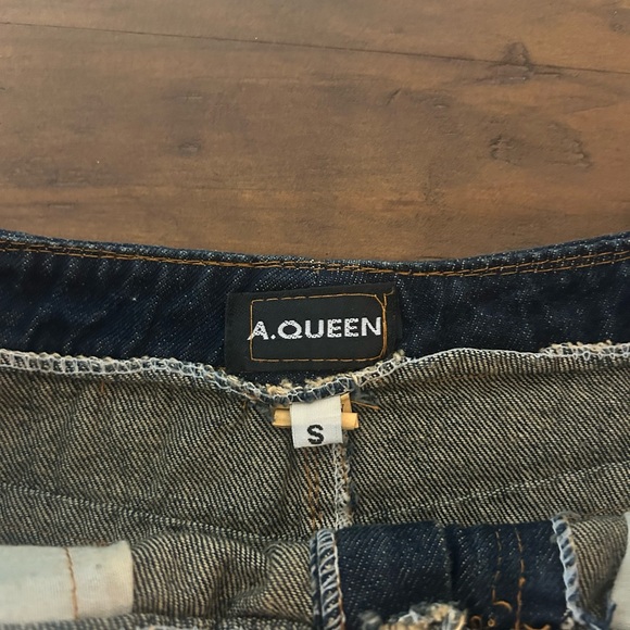 Micro Mini Jean skirt - Picture 3 of 4